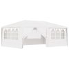 Professional Party Tent with Side Walls 13.1'x19.7' White 0.3 oz/ftÂ²