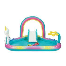 Round Inflatable Rainbow Play Center, Ages 2 & Up, Unisex