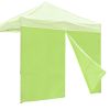 10x10ft EZ Canopy Gazebo Zipper Full Size Side Wall/Bright Green