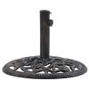 Umbrella Base Bronze 26.5 lbs 18.9" Cast Iron