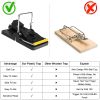 6Packs Mouse Traps Reusable Rat Rodent Killer Effective Pest Control Mouse Catcher Mice Snap Kill Trap