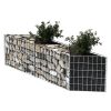 Gabion Basket Galvanized Steel 47.2"x11.8"x19.7"