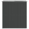 Garden Shed Anthracite 75.6"x75.2"x87.8" Galvanized Steel