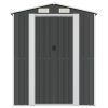 Garden Shed Anthracite 75.6"x107.9"x87.8" Galvanized Steel