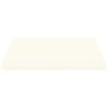 Awning Top Sunshade Canvas Cream 118.1"x98.4"