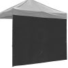 10x10ft EZ Canopy Gazebo Side Wall/Black