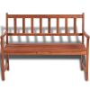 Patio Bench 47.2" Solid Acacia Wood