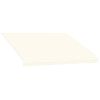 Awning Top Sunshade Canvas Cream 118.1"x98.4"