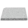 Umbrella Weight Plate Granite 55.1 lb Square Gray