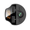 Bluetooth MP3 Player Handsfree Car Kit FM Transmitter Support TF Card U Disk QC2.0 3.1A Fast Dual USB Charger Power Adapter