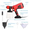 750W Electric Paint Sprayer Handheld HVLP Spray Painter Painting Spray Gun For Fences Brick Walls