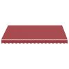 Replacement Fabric for Awning Burgundy Red 9.8'x8.2'