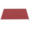 Replacement Fabric for Awning Burgundy Red 9.8'x8.2'