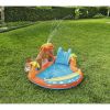 104 in. x 104 in. x 41 in. Lava Lagoon Play Center