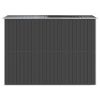 Garden Shed Anthracite 75.6"x107.9"x87.8" Galvanized Steel