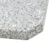 Umbrella Weight Plate Granite 55.1 lb Square Gray