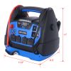 Rechargeable Jump Starter for Gas Diesel Vehicles - 1800 Amps with Air Compressor and AC, 12V DC, USB Power Station