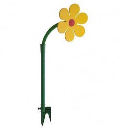 Garden Sprinkler Plastic Sprinkler Sunflower Sprinkler Garden Work Tool Adjustable Sprinklers And Garden Hoses (Color: Yellow)