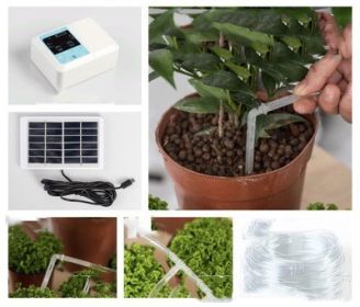 Smart Lazy Watering Irrigation Timer (Option: 3Double pump package-USB)