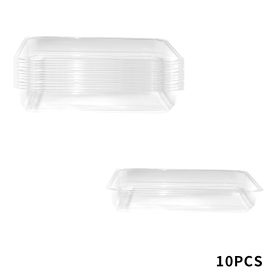 Transparent Seedling Tray Gardening Vegetable Plant Seed Germ Development Cultivation Tray (Option: Large 10pcs)