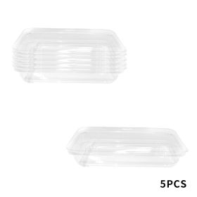 Transparent Seedling Tray Gardening Vegetable Plant Seed Germ Development Cultivation Tray (Option: Small 5pcs)