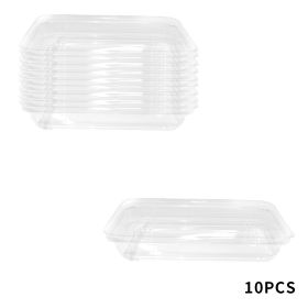 Transparent Seedling Tray Gardening Vegetable Plant Seed Germ Development Cultivation Tray (Option: Small 10pcs)