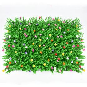 40Cm X 60Cm Artificial Lawn Wall, Decorative Fake Grass, Home Exterior Decoration (Option: Ayaka Eucalyptus)