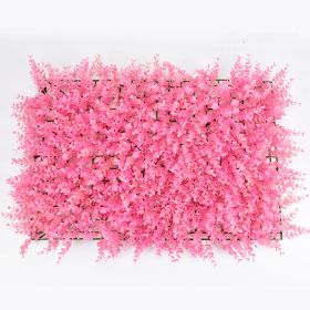 40Cm X 60Cm Artificial Lawn Wall, Decorative Fake Grass, Home Exterior Decoration (Option: Pink eucalyptus)