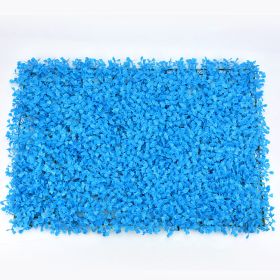 40Cm X 60Cm Artificial Lawn Wall, Decorative Fake Grass, Home Exterior Decoration (Option: Blue milan)