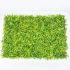 40Cm X 60Cm Artificial Lawn Wall, Decorative Fake Grass, Home Exterior Decoration (Option: Yellow Milan)