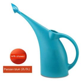 Plant Potted Plant Watering Can Gardening Tools Flowers Sprinkling Can (Option: 3L Persian Blue Shower Head)