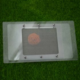 Stainless Steel Mesh Acrylic Ant Escape Cover (Option: 6 Style)