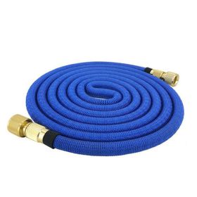 3 Times Telescopic Hose High Pressure Water Gun (Option: Blue-15M)