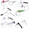 Horror Headband Props Decoration Scary Blood Fake Ax Saws Knife Simulation Plastic Toy Party Masquerade Mischief Decor