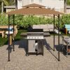 8x 5 FT Grill Gazebo Grill Canopy Double Tiered BBQ Gazebo Outdoor BBQ Canopy