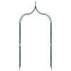 Garden Arch Dark Green 47.2"x15"x101.6" Iron