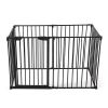 Metal Baby Playpen Fireplace Safety Fence;  Extra Wide Barrier Gate for Indoor Baby/Pet /Christmas Tree XH